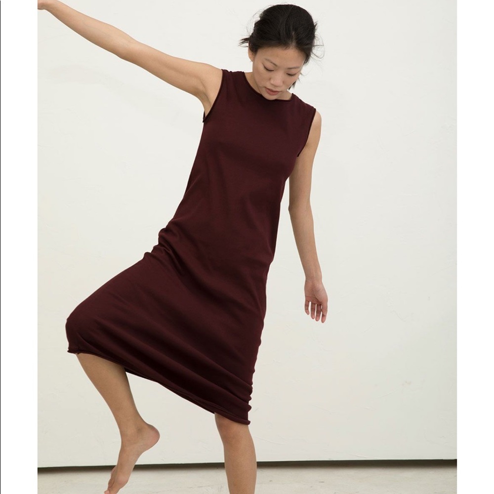 Marlena cotton midi Plum